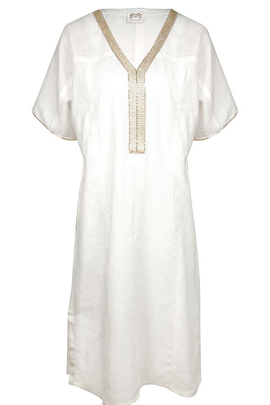 Strandkleding MARYAN MEHLHORN | Handgeborduurde Caftan